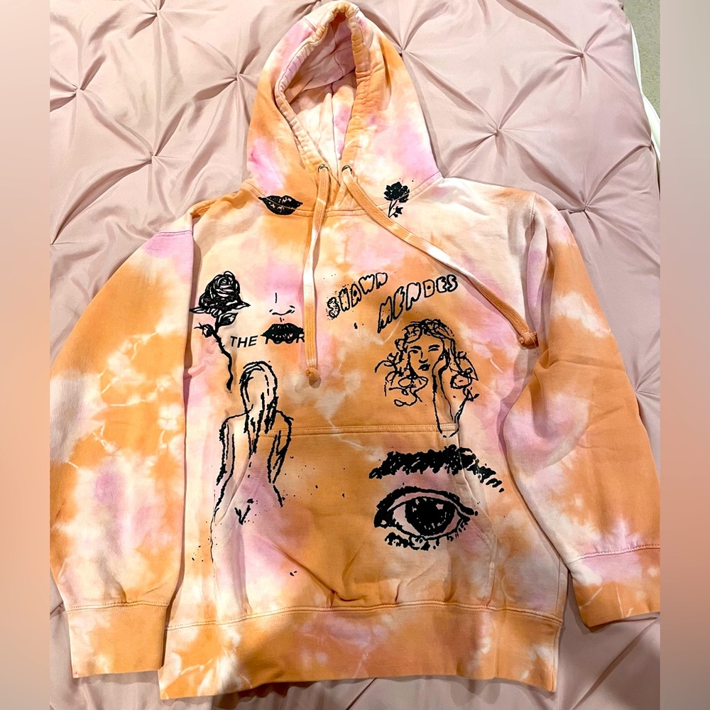 Shawn Mendes the tour tie dye hoodie